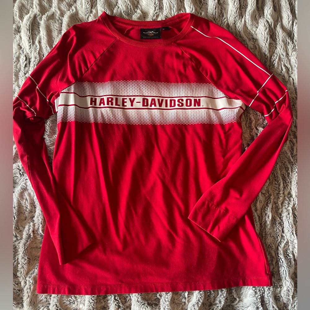 Show stopping red Harley-Davidson